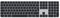 Apple Magic Keyboard mit Touch ID und Ziffernblock: Bluetooth, wiederaufladbar. Kompatibel mit Mac Computern mit Apple Chip; Arabisch, Schwarze Tasten