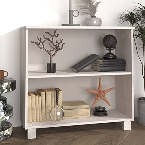 Chenshu Aparador, Aparador Cocina, Aparadores para Salon, Mueble Salon, Mueble Cafetera, Alacenas Y Vitrinas, Mueble Buffet, de Madera Maciza de Pino Blanco 85x35x80 cm