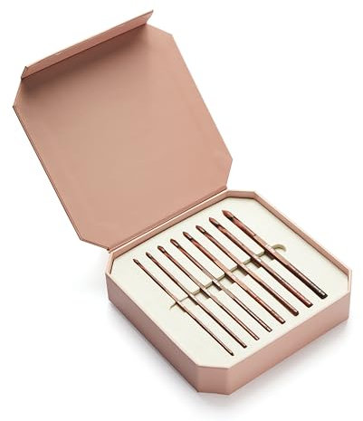 KnitPro Deluxe-Geschenkset – Symfonie Rose Häkelnadeln (3,50–8,00 mm)