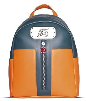 Difuzed Naruto Shippuden - Naruto Unisex Mini-Rucksack Multicolor 100% Polyurethan Anime, Fan-Merch, TV-Serien
