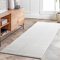 MF Sehrazat Premium Lima 3050 Collection Creme - Moderner Designer Teppich mit 3D-Effekt (80x300cm)