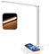 BIENSER Schreibtischlampe LED mit 10W Wireless Charging, USB Ladefunktion, 600LM Bürolampe Tischlampe mit 10 Helligkeits X 5 Farbstufen Dimmbar, Nachtlicht, Memory-Funktion, Auto Timer, 6000K, 24W