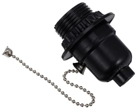 OSALADI Kit De Douille Pour Lampes De Table Avec Interrupteur à Chaîne De Traction Remplacement De Douille Filetée De Rechange Pour Lampes Et Luminaires