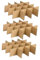 OSALADI 18Pcs Cardboard Box Dividers for Shipping and Moving Wine Glass Packing Inserts Compartments for Kitchen and Delicate Item Protection