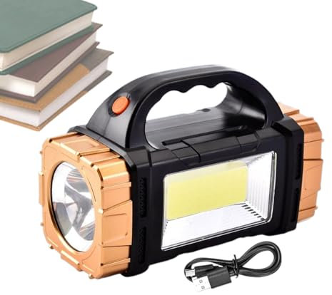 Linternas De Emergencia - Linterna de Supervivencia Impermeable USB Portátil | Kit Herramientas Multifuncional Portátil Para Camping Senderismo Emergencias Viajes Trabajo Interiores