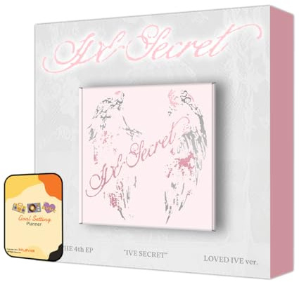 IVE Album - IVE SECRET LOVED IVE ver. (LIMITED EDITION)+Pre Order Benefits+BolsVos Exclusive Idol-Inspired Giveaways Package