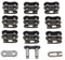 GOOFIT Lot de 10 connecteurs Master Link Remplacement pour Moto 110cc 125cc 150cc 200cc 250cc ATV Quad 4 Wheeler Pocket Bike Faits en Chine 428