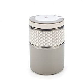 IRIS LUNCHBOX Bouteille isotherme en acier inoxydable Gris 900 ml
