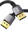 Stouchi DisplayPort Kabel 1.4 240Hz 1M/3.3FT DP1.4 Unterstützung 8K@60Hz 4K@60Hz/ 144Hz/120Hz 5K@60Hz/120Hz 2K@165Hz/240Hz FreeSync G-Sync 32,4 Gbit/s HDR10 Display Port kabel für Gaming Monitor