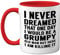 Stuff4 Grumpy Old Man Mug, Grandad Gifts, Dad, Father’s Day or Christmas Novelty Mug, Funny Gifts, Perfect Birthday Present, Funny for Men, 11oz Red Ceramic Dishwasher Safe
