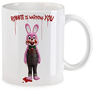 Urban Backwoods Robbie The Evil Rabbit Tasse Mit Spruch Kaffeetasse