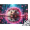 1980s Sweet Memories 1000 Piece Jigsaw Puzzle | Hedgehog | Sustainable Puzzle for Adults | Premium 100% Wooden 1000pcs (75x50cm)