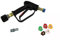 PressureWasherPartsUK HP280 Trigger Compatible To Fit Nilfisk Pressure Washers Inlet & 11.6mm Q/R & 5 Nozzles