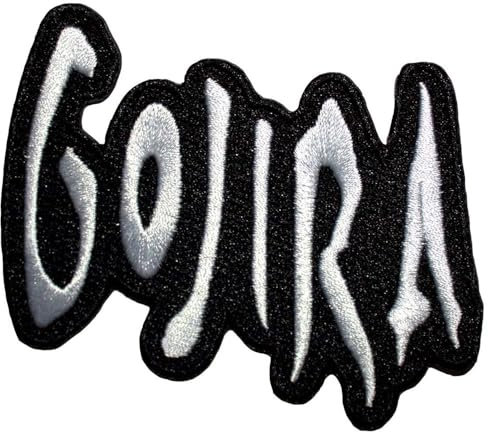 Gojira Band Logo Standard Woven Patch Accessory Size