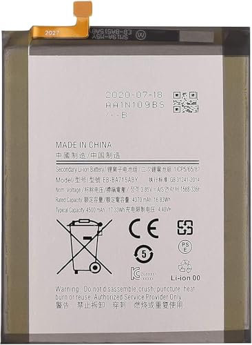 3,85 V 4370 mAh 16,83 Wh EB-BA715ABY Akku Ersatz kompatibel für Samsung Galaxy A71 SM-A715F Serie
