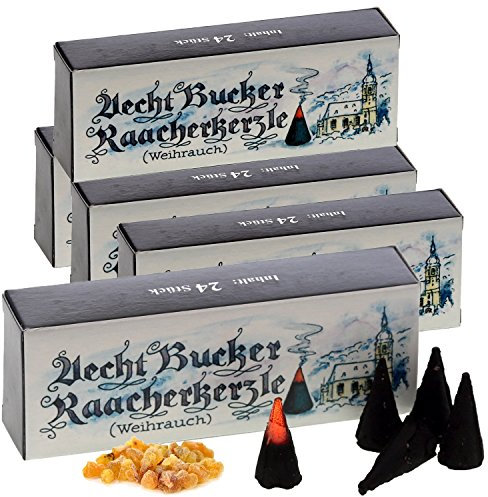 Bockauer Incense Cones Ore Mountains Eight Bucker Raacher Candles Real