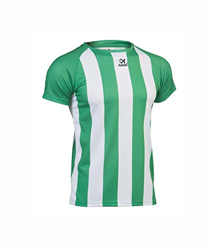 Asioka 84/11 Trikot, Unisex Erwachsene XL Grün/Weiß