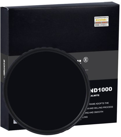Zomei Circular 82mm Ultra Slim HD ND1000 18 Layer Multi-Coated Optical SCHOTT Glass 10 Stop Neutral Density Lens Filter