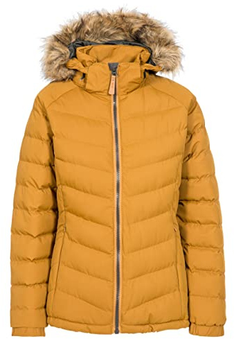 Trespass Womens/Ladies Nadina Waterproof Padded Jacket (XXXL) (Golden Brown)