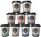 Travel Coffee Takeout Cups Gift Sets For Coffee Lovers - 9 Flavoured Mini Instant Coffee Collection - Cappuccino, Vanilla, Latte, Hazelnut, Original, Mocha, Irish Cream