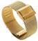 Milanes Loop Watch Armband 18mm 20mm Uhrenband for Platz for Dw Fit for Daniel Wellington Edelstahlband 12 mm 14mm 16mm 16 mm 22 mm Breite(Gold,18mm)
