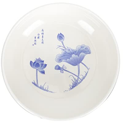 Alipis Blau-weißer Porzellan-pflanztopf Blumengefäß Keramik-blumentopf Für Garten Balkon Tisch Hydrokultur-pflanzgefäß Dekoratives Element Für Pflanzen