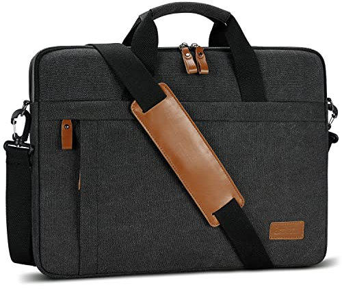 ESTARER Laptop Bag Case 17-17.3 Inch Slim Computer Carrying Case For MacBook/HP/Acer/Dell/Lenovo,Large Messenger Shoulder Bag For Work School