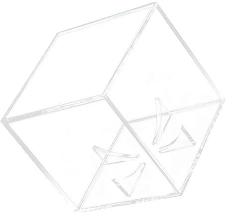 DOITOOL Erinnerungsvitrine Transparenter Baseballhalter Baseball-präsentationsbox Tischvitrine Für Baseball Erinnerungsstück-Accessoire