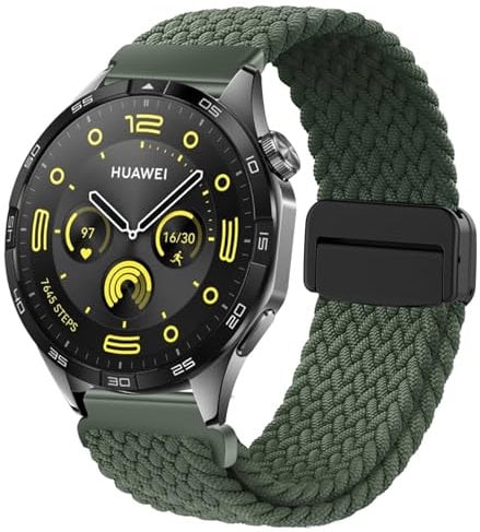 Cinturino per Amazfit GTR 3, 22mm Cinturino Intrecciato Elastico Sportivo Regolabile per Amazfit Balance/Amazfit GTR 3 Pro/GTR 2/GTR 2e/GTR 4/GTR 47 mm/Amazfit Stratos/Stratos 2/Stratos 3/Amazfit Pace