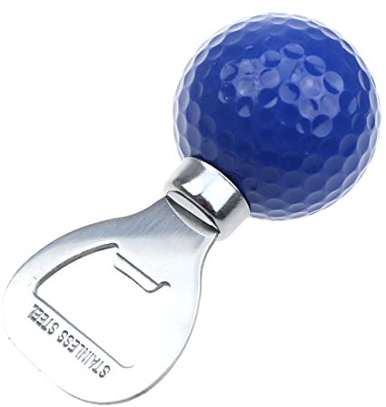 Décapsuleur en forme de balle de golf sur le thème du golf, décapsuleur amusant pour réfrigérateur, cadeau fantaisie pour les amateurs de golf, décapsuleur de golf