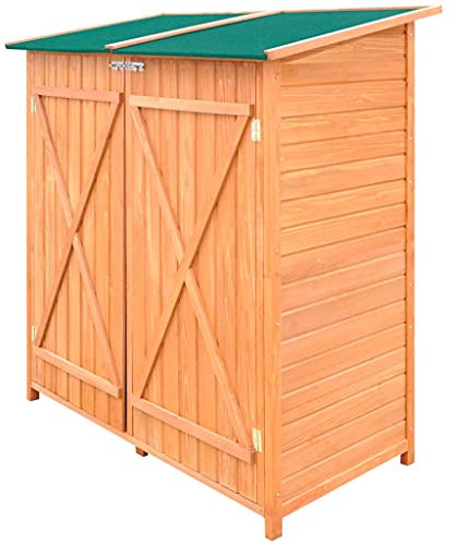 Capanno in legno per attrezzi da giardino, grande