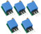 EMSea 5 Piezas de Generador de Señal Ajustable de 0,8 Hz A 60 Hz Generador de Señal de Onda Cuadrada Módulo NE555 Generador de Señal de Frecuencia Ajustable CC 5-15 V