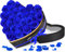 MAMAMIKO 27 Ewige Rosen in Herzform Box - Infinity Blaue Rose, Konservierte Echt Blume, Besondere Rose Geschenk für Sie Frauen Mama Freundin, zum Valentinstag Geburtstag Muttertag Jahrestag