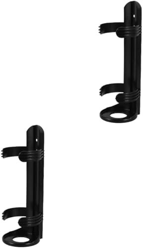 CRILSTYLEO 2 Pz Porta Estintore Etichetta Ganci Estintore a Casa Kit D'emergenza Utv Manichetta Antincendio Estintori Posto a Sedere Auto Cinghia Dell'estintore Appendiabiti Strada PVC Black