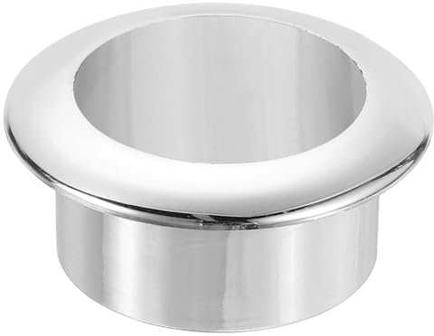 QUARKZMAN 1 Pcs 1.18 inch (30mm) Passe-câble en Nylon Pour Bureau, Couverture de Trou Pour Câble en Plastique, Organisateur de Fils Pour Bureau d'Ordinateur, Argent