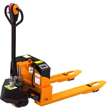 hubwagen Elektrischer Hubwagen, angetriebener Hubwagen mit einer Kapazität von 4400 Pfund, elektrischer Gabelhubwagen mit Multifunktionsgriff gabelstapler(55cm)