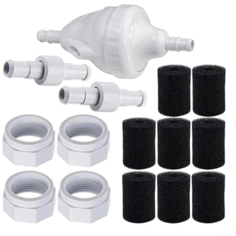 MeevrgR Kit de remplacement pour nettoyeur de piscine G52 pour robinet de secours Zodiac et raccords de tuyau pour Polaris 180/280/3900