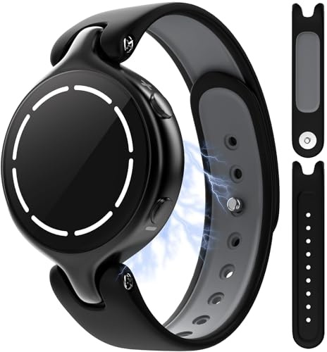 TENS Armband gegen Seekrankheit und Reisekrankheit, Tragbar Anti-übelkeit Bands für Sea & Flugreisen Krankheit, Wirksam bei Schwindel und Erbrechen, ohne Neben