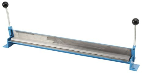CDZHLTG Plieuse de Tôle Manuelle, Machine Manuelle de Pliage de Tôle pour Tôles Jusqu'à 1,2 mm - Angle Réglable 0°-90°, Tube en Acier Inoxydable, Abkantbank Robust pour Atelier & Garage