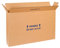 Partners Brand P28620FPFOLMS Flat Panel TV Moving Boxes, 28 Length x 6 Width x 20 Height, Kraft (Pack of 5)