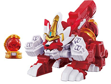 BANDAI Raum Sentai Ryukyu Ranger Kyutama kombiniert 77 DX Cosi Blatt Voyager