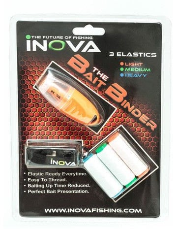 INOVA The Bait Binder & Spare Elastics - Cod Bass Wrasse Rays Sea Fishing Tackle