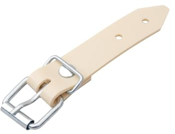 LYSEL® Schnallkappe Riemen Rollschnalle für Anhänger-Planen Elfenbein