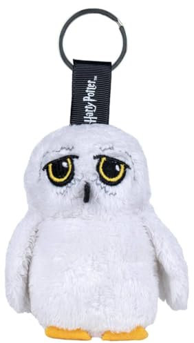 Play by Play HARRY POTTER Schlüsselanhänger PLÜSCH Hedwig Eule – Höhe 10 cm – Warner Bros Wizarding World