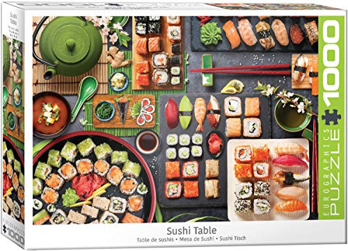 empireposter Sushi Japanische Köstlichkeiten 1000 Teile Puzzle Format 68x48 cm