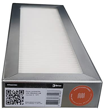 BRIZZ - Filtro compatibile VMC France AIR Cocoon'3 - Contenuto della confezione: 1 F7