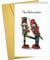 Lustige Nussknacker-Weihnachtskarte, unhöfliche Weihnachtskarte, Weihnachtskarte Geschenk für Freund Ehemann