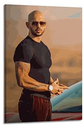 Andrew Tate Private Jet (2) Poster, dekoratives Gemälde, Leinwand, Wandposter und Kunstdruck, modernes Familienschlafzimmer-Dekor-Poster, 20 x 30 cm