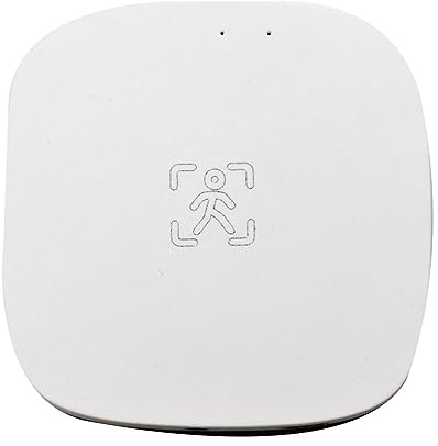 RUANI Tuya ZigBee MmWave Détecteur de Présence Humaine Détecteur de Mouvement PIR avec Détection Radar à Micro-ondes avec Support Mural de Luminance