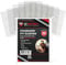 3D-Protect Standard Card Sleeves 200Pcs Set – Ultra-Thick, Compatible with Various Trading and Sports Cards – No Acid, No PVC, Transparent Design